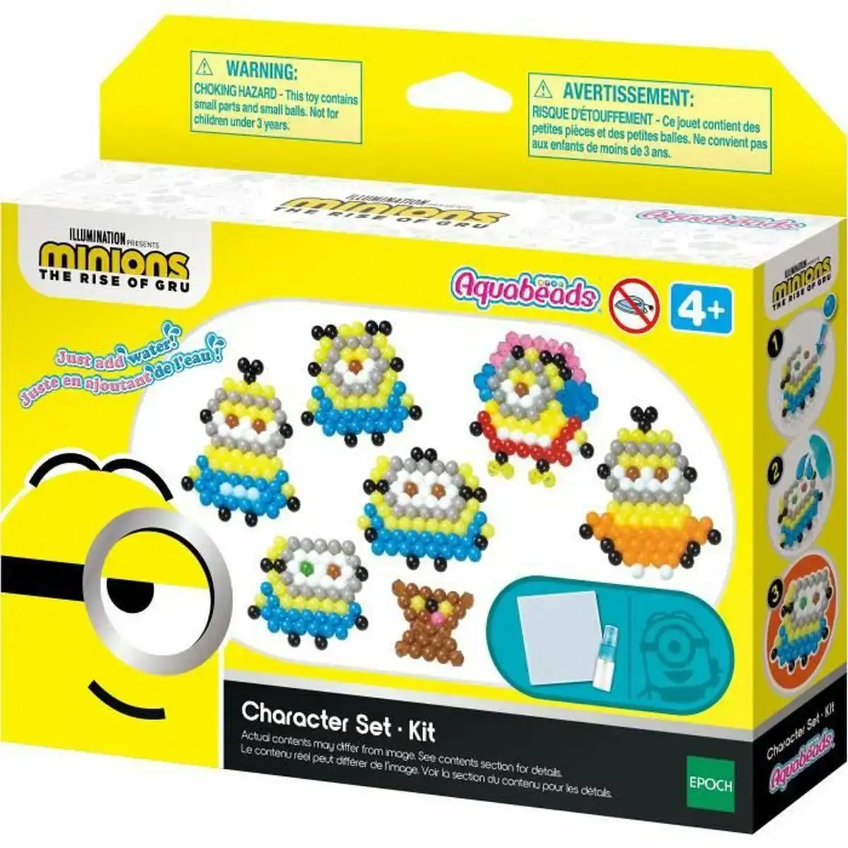 Perles aquabeads minions_1726. DIAYTAR COTE D'IVOIRE - Votre Passage Vers l'Excellence Shopping. Découvrez un catalogue en ligne qui offre une expérience d'achat exceptionnelle, avec des produits soigneusement sélectionnés pour satisfaire tous les goûts.