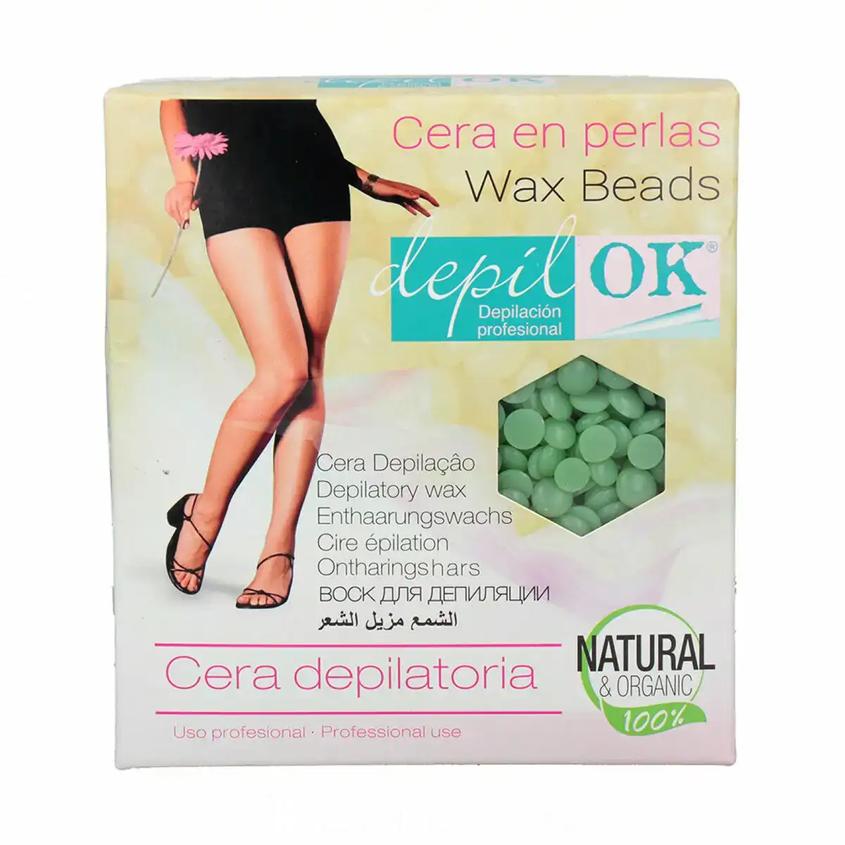 Perles de cire epilatoire depil ok aloe vera 1 kg_9080. DIAYTAR COTE D'IVOIRE - Votre Boutique en Ligne, Votre Choix Illimité. Parcourez nos rayons et découvrez des produits qui vous inspirent, de la mode à la maison et bien plus.
