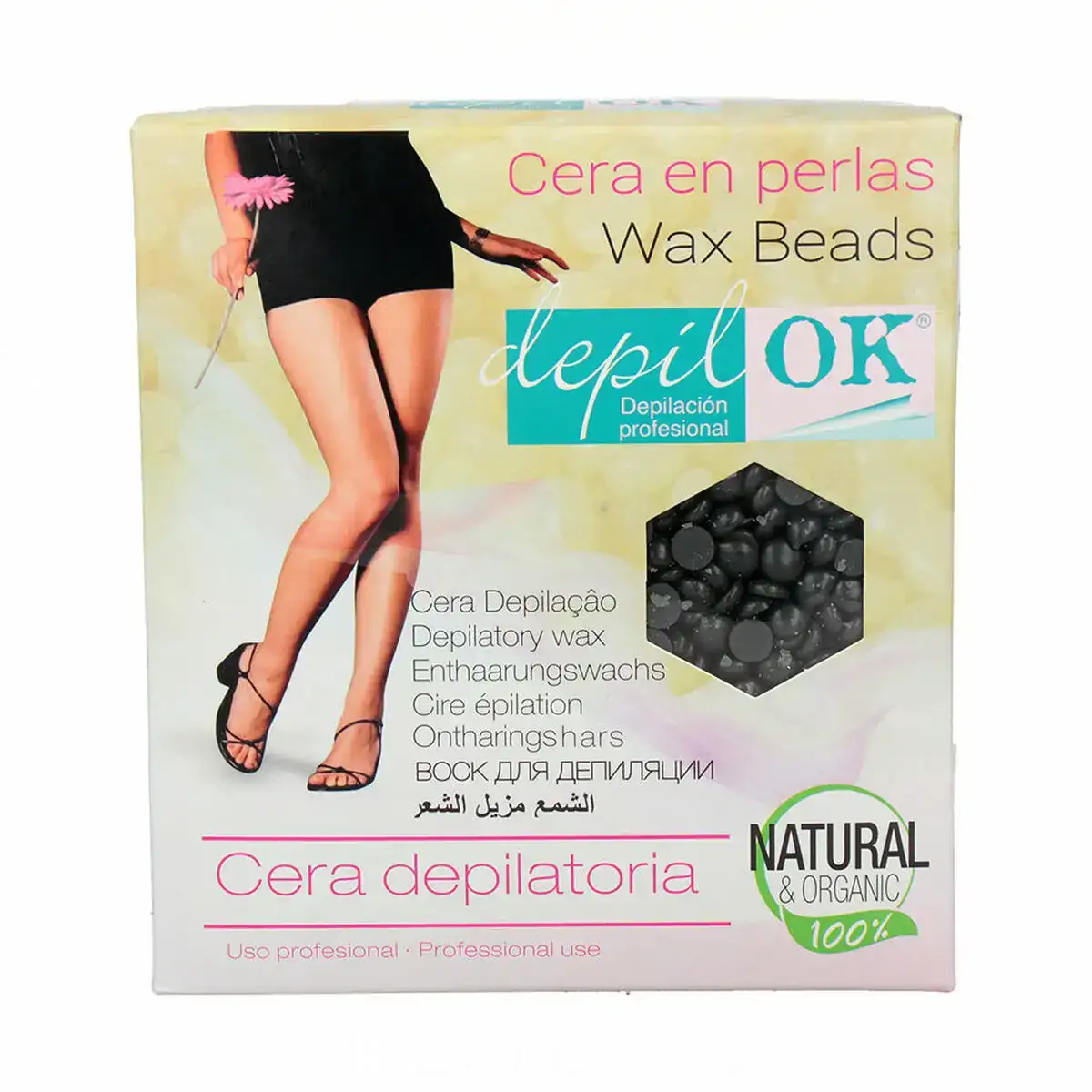 Perles de cire epilatoire depil ok noir 1 kg_7136. Bienvenue sur DIAYTAR COTE D'IVOIRE - Où Chaque Produit a son Charme. Explorez notre sélection minutieuse et trouvez des articles qui vous séduisent et vous inspirent.