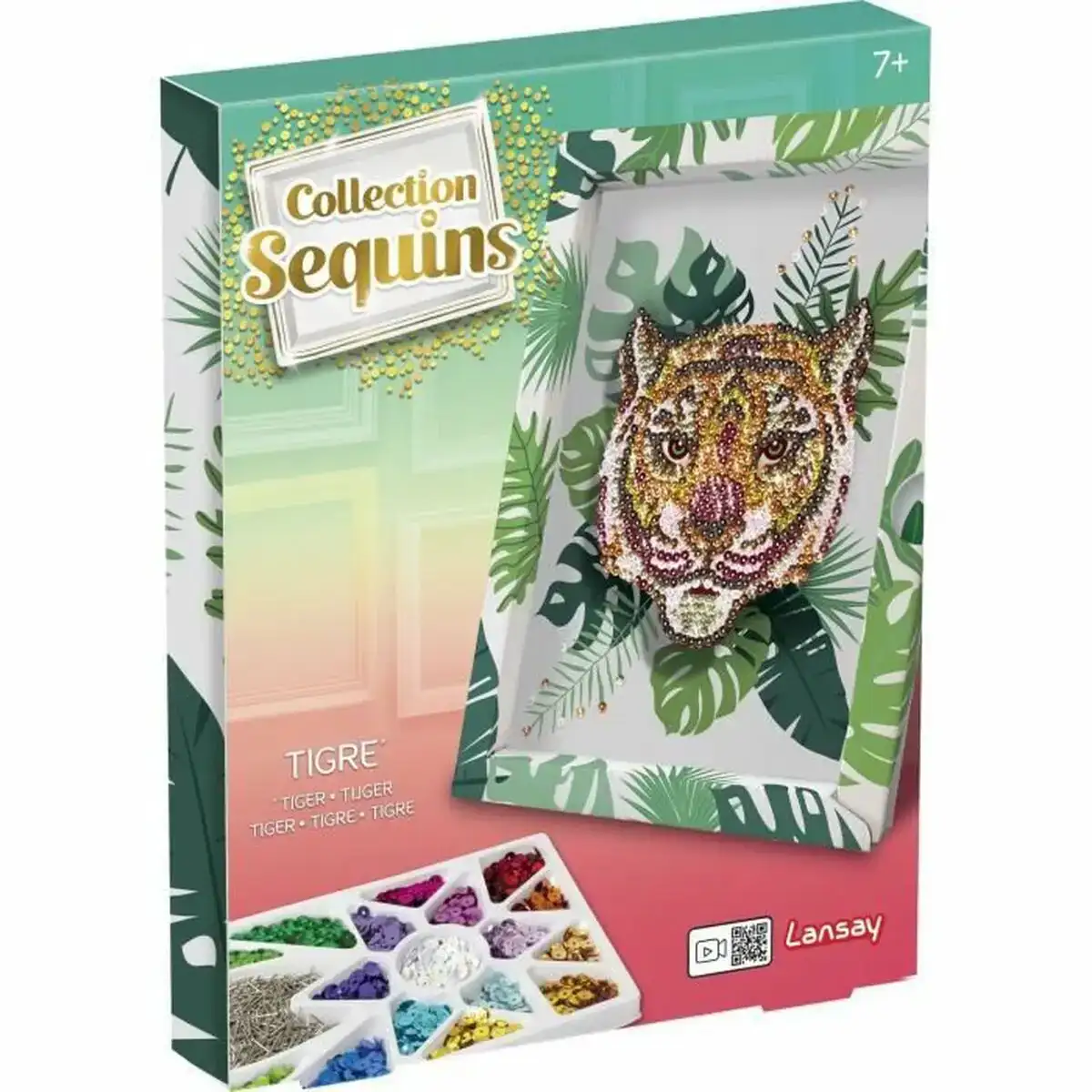 Perles lansay collection sequins tigre_1517. DIAYTAR COTE D'IVOIRE - Où la Qualité et la Diversité Fusionnent. Explorez notre boutique en ligne pour découvrir une gamme variée de produits qui incarnent l'excellence et l'authenticité.