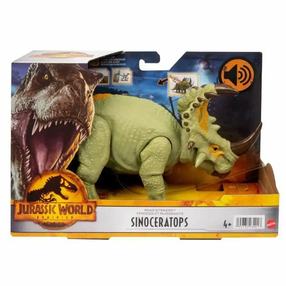 Personnage articule mattel sinoceratops dinosaure avec son_2365. DIAYTAR COTE D'IVOIRE - Où la Qualité et la Diversité Fusionnent. Explorez notre boutique en ligne pour découvrir une gamme variée de produits qui incarnent l'excellence et l'authenticité.
