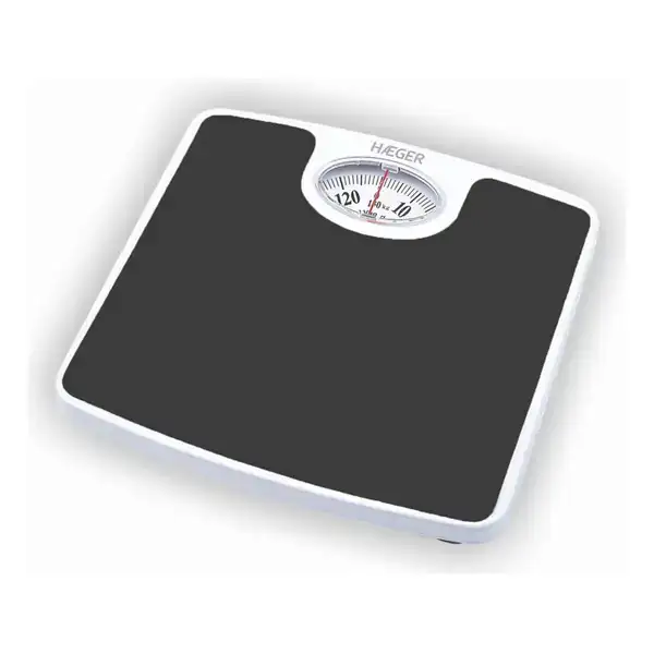 Pese personne analogique haeger noir blanc 130 kg_2662. DIAYTAR COTE D'IVOIRE - L'Art de Choisir, l'Art de S'émerveiller. Explorez notre gamme de produits et laissez-vous émerveiller par des créations authentiques et des designs modernes.