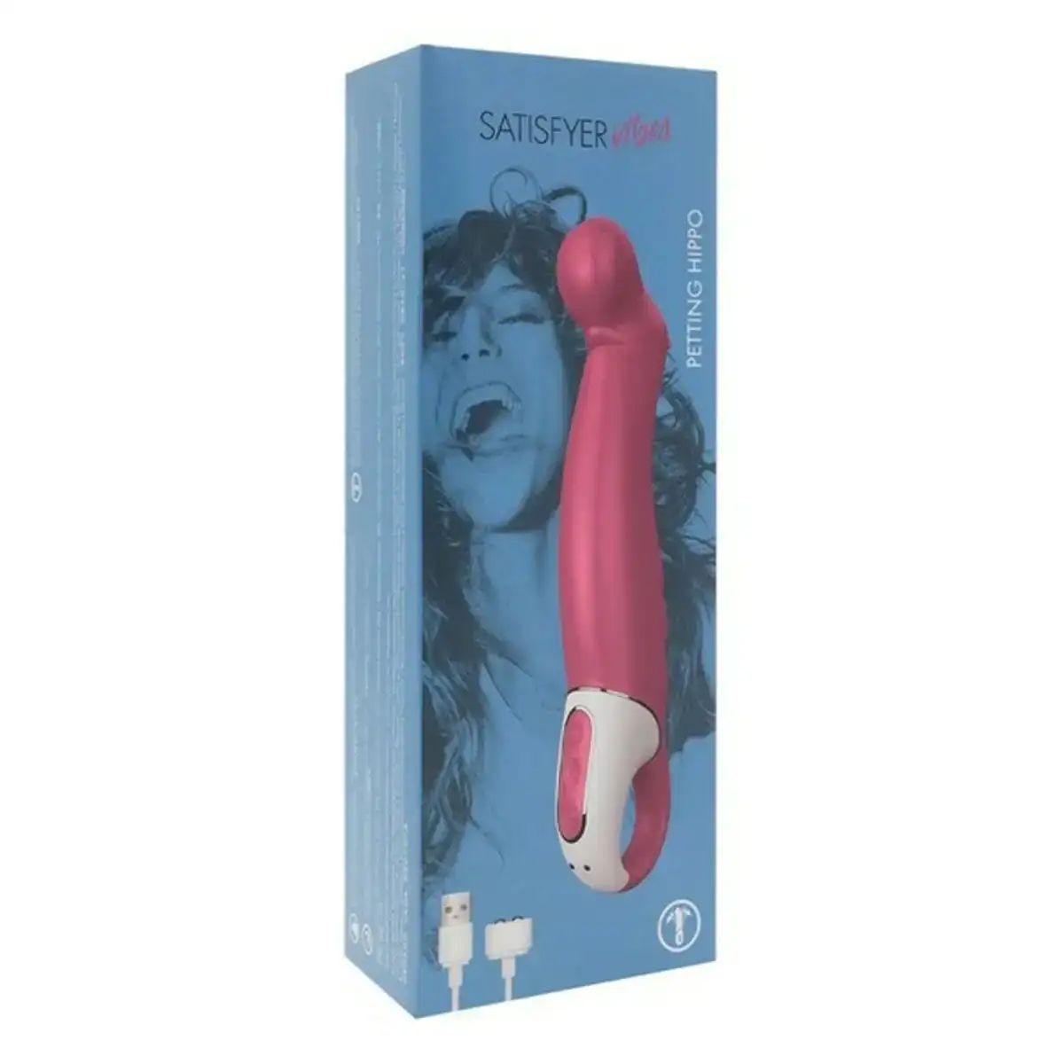 Petting hippo g spot vibromasseur satisfyer rose_3043. DIAYTAR COTE D'IVOIRE - Là où Chaque Produit Évoque une Émotion. Parcourez notre catalogue et choisissez des articles qui vous touchent et qui enrichissent votre expérience.