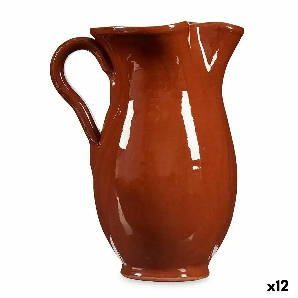 Pichet faience 12 unites 2 l_4373. DIAYTAR COTE D'IVOIRE - Où la Tradition s'Harmonise avec le Moderne. Parcourez notre gamme diversifiée et choisissez des produits qui révèlent l'âme du Côte d'Ivoire.