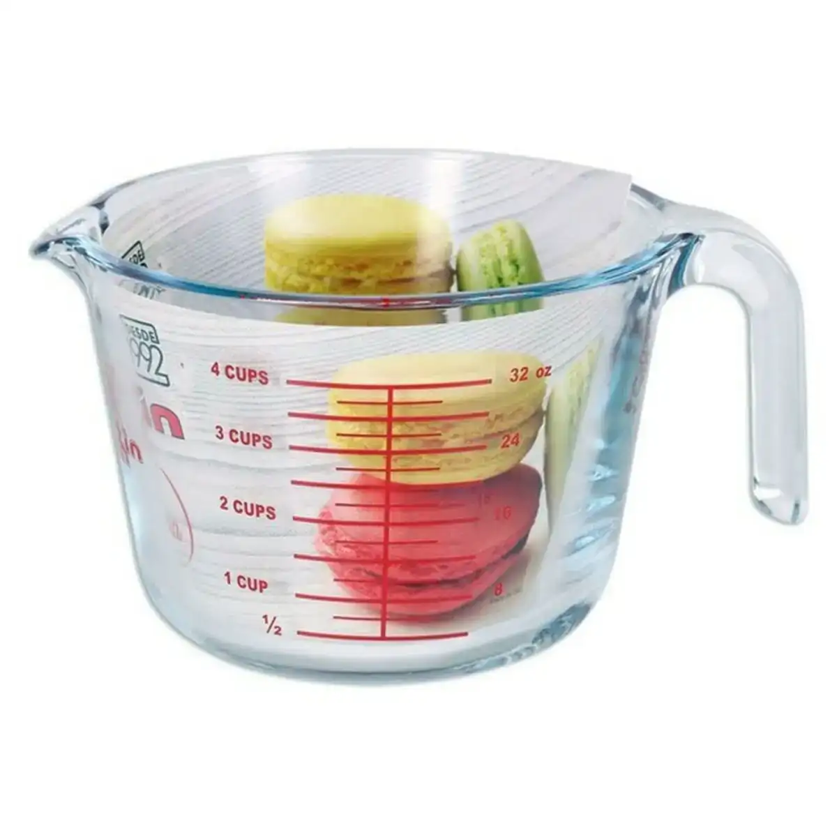 Pichet gradue quttin 1000 l verre_9863. DIAYTAR COTE D'IVOIRE - L'Artisanat à Portée de Clic. Découvrez notre boutique en ligne pour trouver des produits uniques qui célèbrent la créativité et l'artisanat sénégalais.