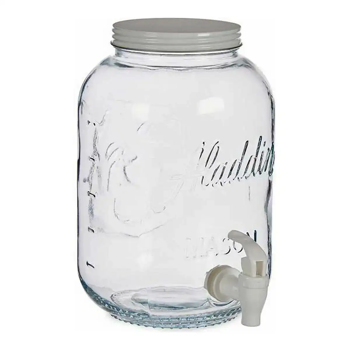 Pichet transparent robinet metal plastique verre 3800 ml _1457. Entrez dans l'Univers de DIAYTAR COTE D'IVOIRE - Où le Shopping Devient une Découverte. Explorez nos rayons et dénichez des trésors qui illuminent votre quotidien.