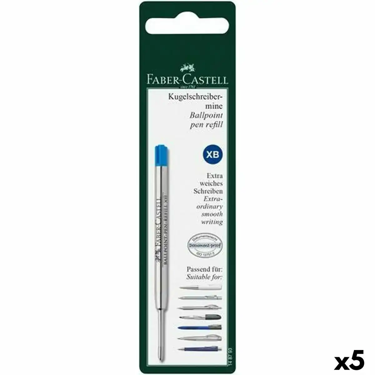 Pieces de rechange faber castell crayon bleu 5 unites_4900. Entrez dans l'Univers de DIAYTAR COTE D'IVOIRE - Où l'Élégance Rencontre la Tradition. Explorez notre gamme variée et trouvez des articles qui ajoutent une touche de sophistication à votre vie.