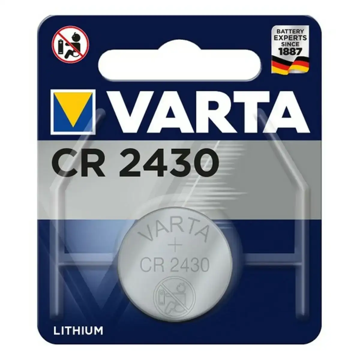 Pile bouton au lithium varta cr2430 3 v 290 mah 1 55 v_4902. DIAYTAR COTE D'IVOIRE - Où Choisir est une Célébration de l'Artisanat. Explorez notre boutique en ligne et choisissez des articles qui incarnent l'art et le savoir-faire du Côte d'Ivoire.