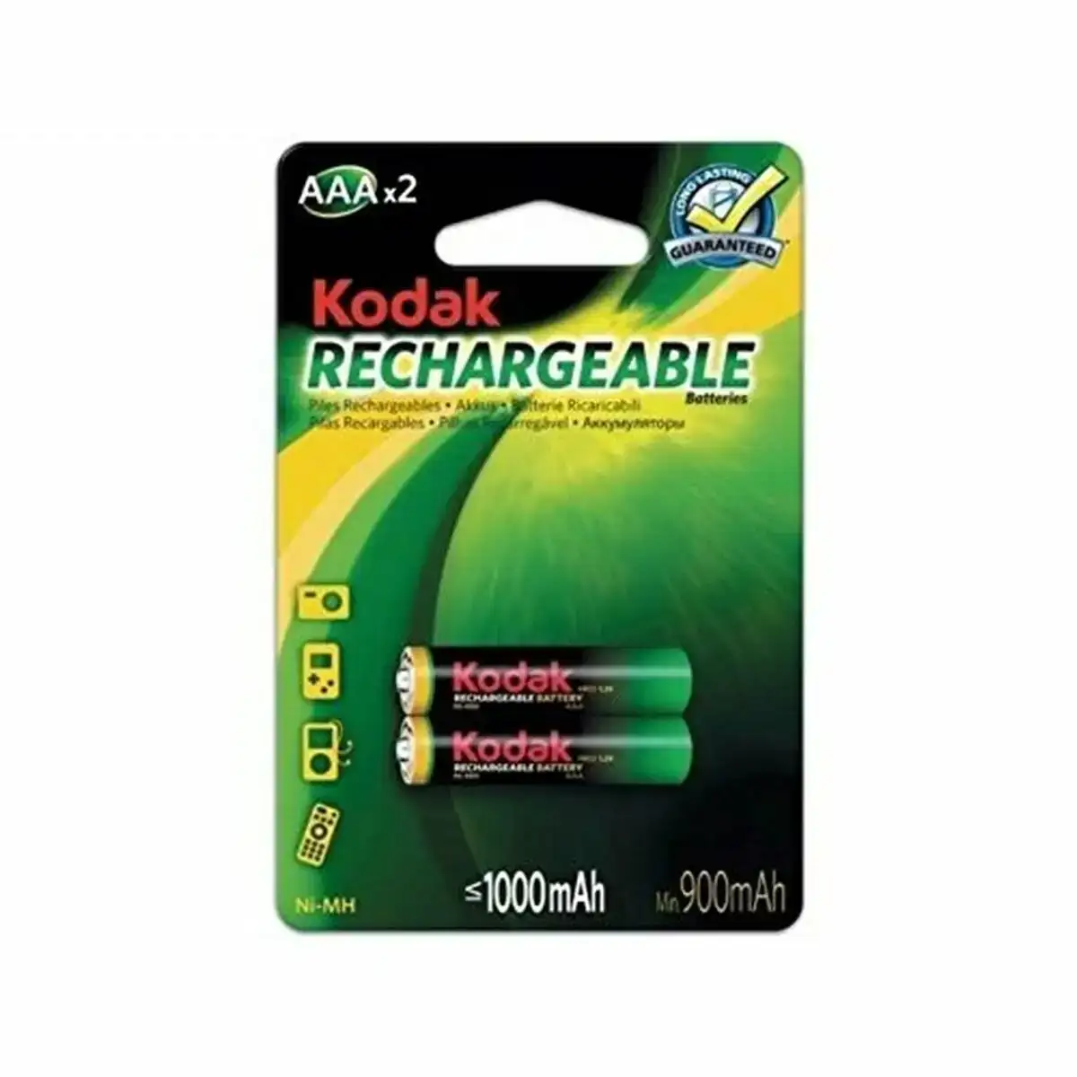 Pile rechargeable kodak 30954021 1000 mah_9296. DIAYTAR COTE D'IVOIRE - L'Art de Choisir, l'Art de S'émerveiller. Explorez notre gamme de produits et laissez-vous émerveiller par des créations authentiques et des designs modernes.