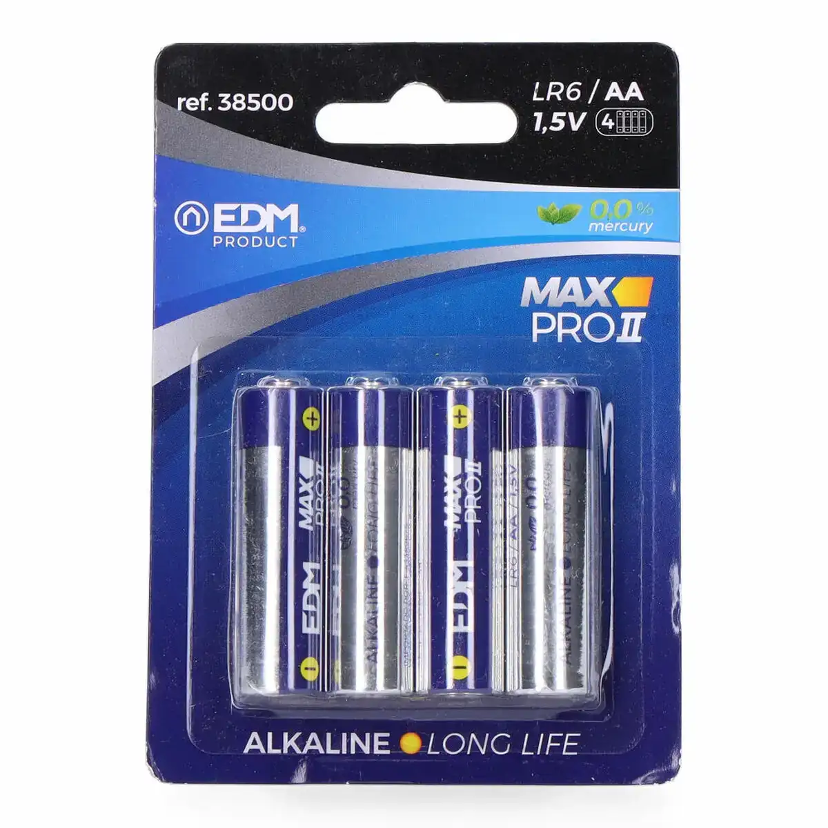 Piles alcalines edm max pro ii long life aa lr6 1 5 v 4 unites _1502. DIAYTAR COTE D'IVOIRE - Votre Compagnon Shopping, Votre Style Unique. Explorez notre boutique en ligne pour dénicher des trésors qui expriment qui vous êtes, de la mode à la maison.