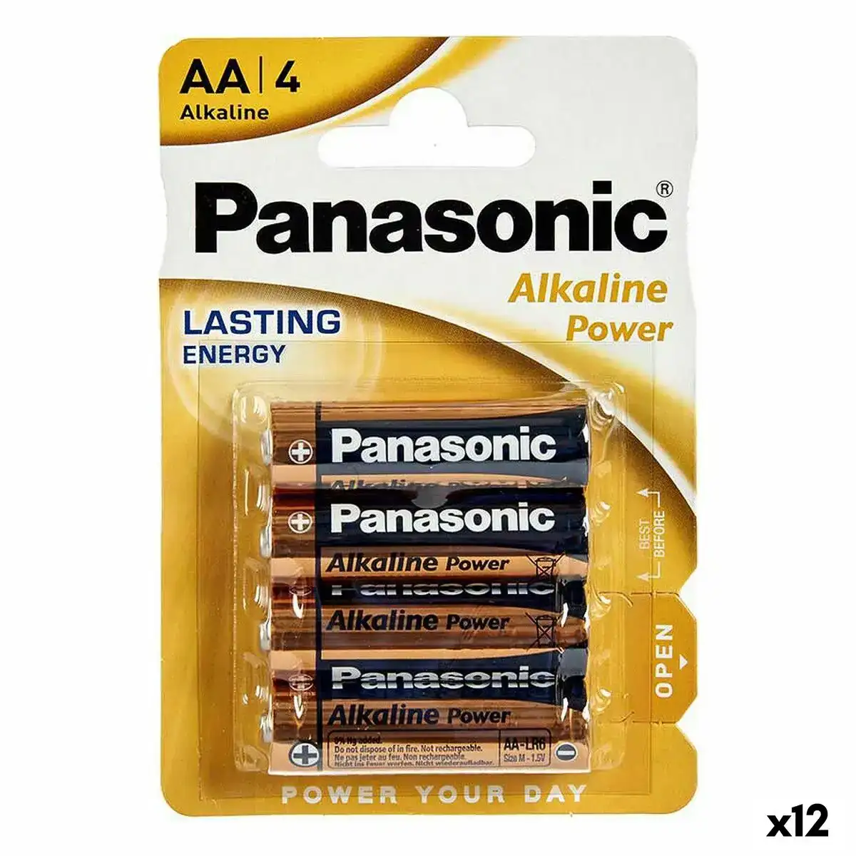 Piles alcalines panasonic 1x4 lr6apb lr6 aa 12 unites _9610. DIAYTAR COTE D'IVOIRE - Où Chaque Produit est une Promesse de Qualité. Explorez notre boutique en ligne et choisissez des produits qui répondent à vos exigences élevées.