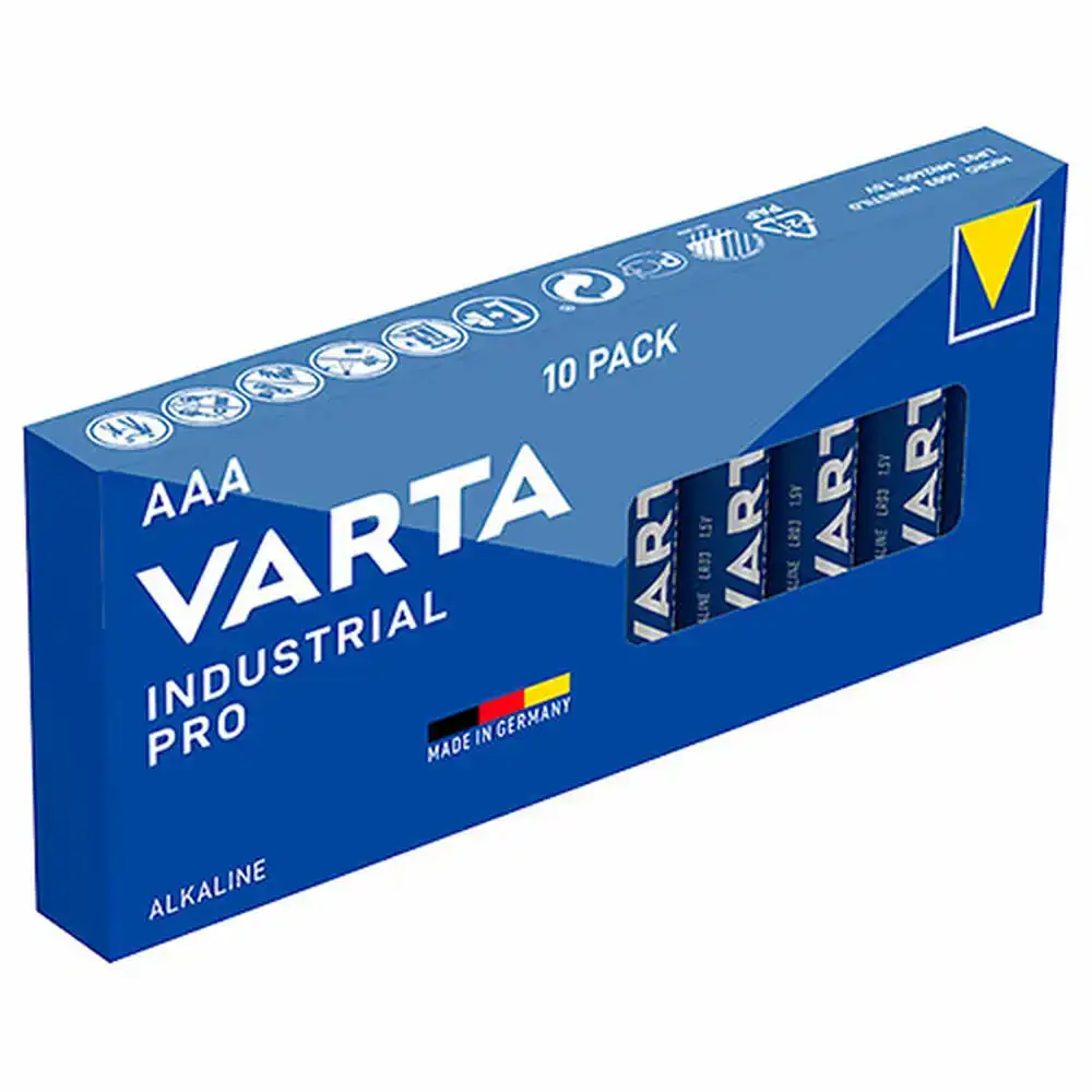 Piles alcalines varta industrial lr03 aaa aaa 1 5 v 10 unites _4046. DIAYTAR COTE D'IVOIRE - Où Choisir est un Acte d'Amour pour le Côte d'Ivoire. Explorez notre boutique en ligne et choisissez des articles qui célèbrent la culture et l'artisanat du pays.
