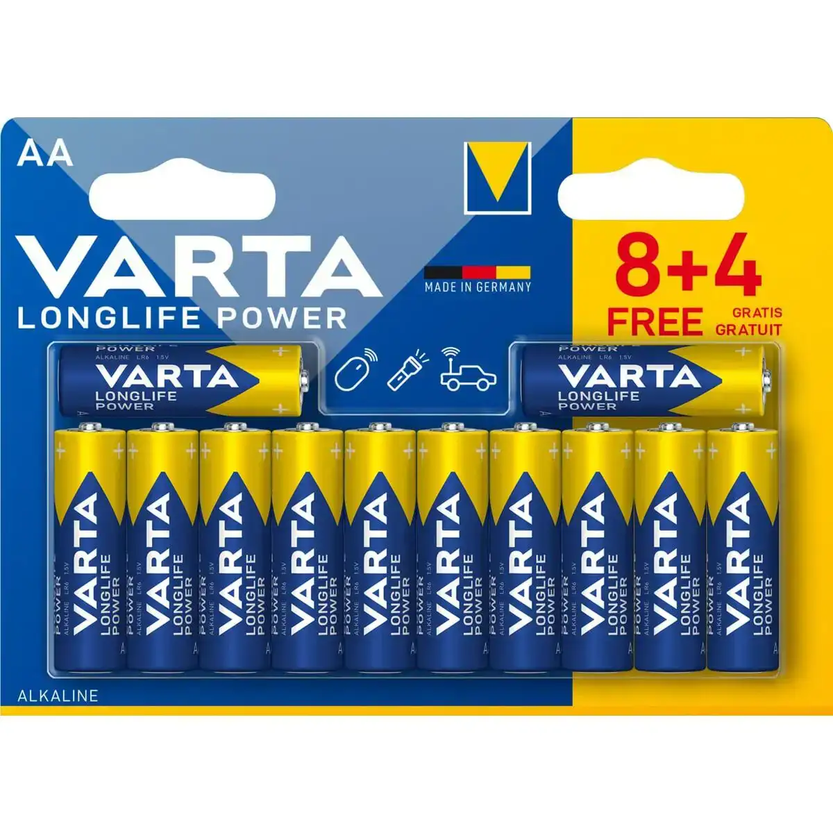 Piles alcalines varta longlife power aa 1 5 v 12 unites _3757. Bienvenue dans l'univers captivant de DIAYTAR COTE D'IVOIRE - Votre Plateforme de Shopping Tout-en-Un. Parcourez notre boutique en ligne pour découvrir des produits uniques, allant des articles ménagers aux élégants accessoires de mode.