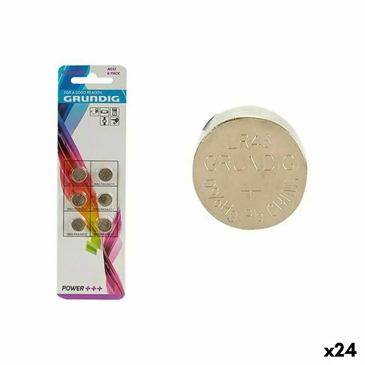 Piles bouton alcalines grundig ag12 lr43 24 unites _3800. DIAYTAR COTE D'IVOIRE - Votre Plaisir Shopping à Portée de Clic. Explorez notre boutique en ligne et trouvez des produits qui ajoutent une touche de bonheur à votre vie quotidienne.