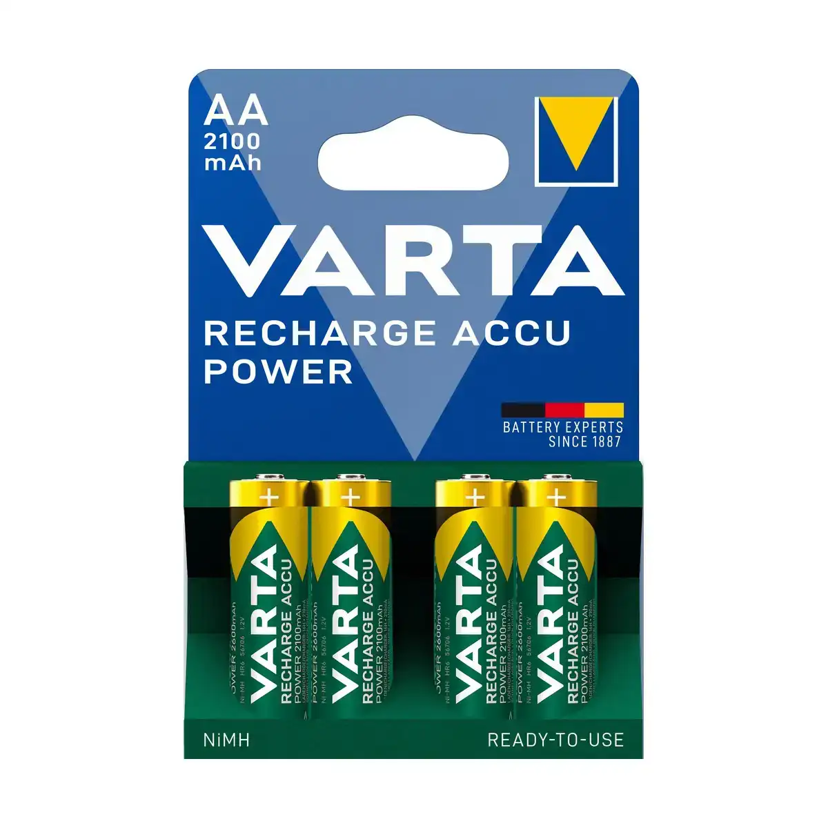 Piles rechargeables varta 56706101404 aa 1 2 v_5152. Bienvenue dans l'univers captivant de DIAYTAR COTE D'IVOIRE - Votre Plateforme de Shopping Tout-en-Un. Parcourez notre boutique en ligne pour découvrir des produits uniques, allant des articles ménagers aux élégants accessoires de mode.