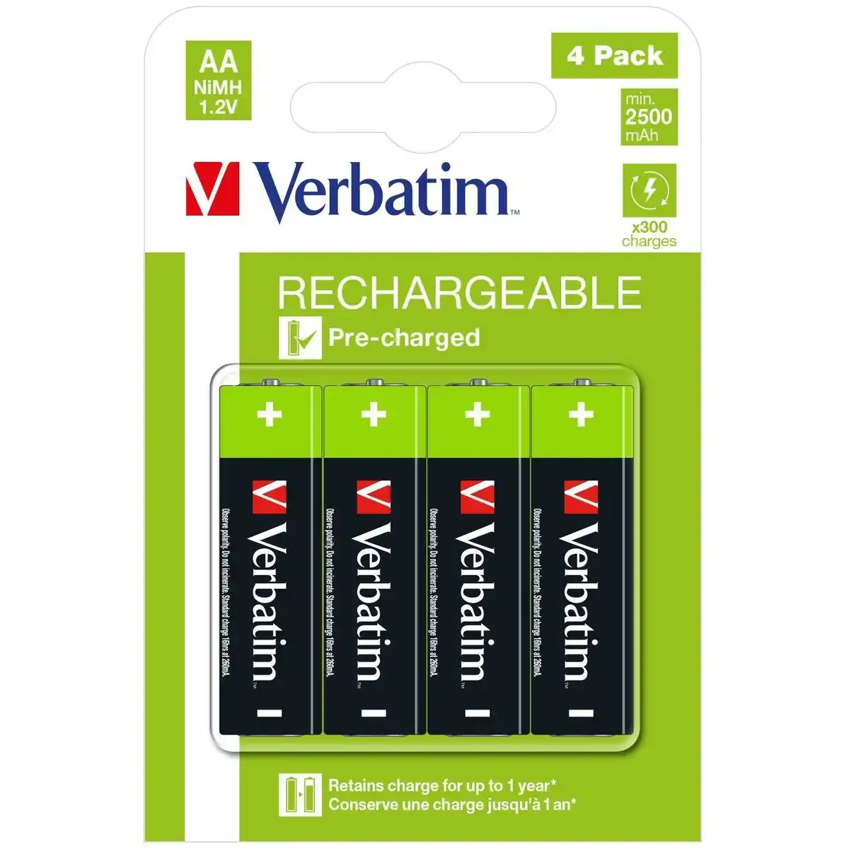 Piles rechargeables verbatim 1 2 v_6870. DIAYTAR COTE D'IVOIRE - Votre Destination Shopping Inspirante. Explorez notre catalogue pour trouver des articles qui stimulent votre créativité et votre style de vie.