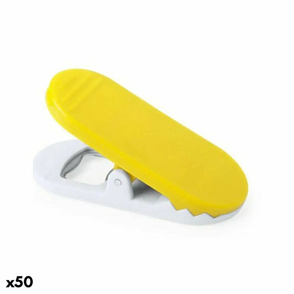 Pince magnetique avec decapsuleur 144894 bicolore 50 unites _6557. Plongez dans le Monde de DIAYTAR COTE D'IVOIRE - Où Chaque Article Raconte une Histoire. Explorez notre vaste assortiment et choisissez des produits qui vous parlent et reflètent votre style unique.