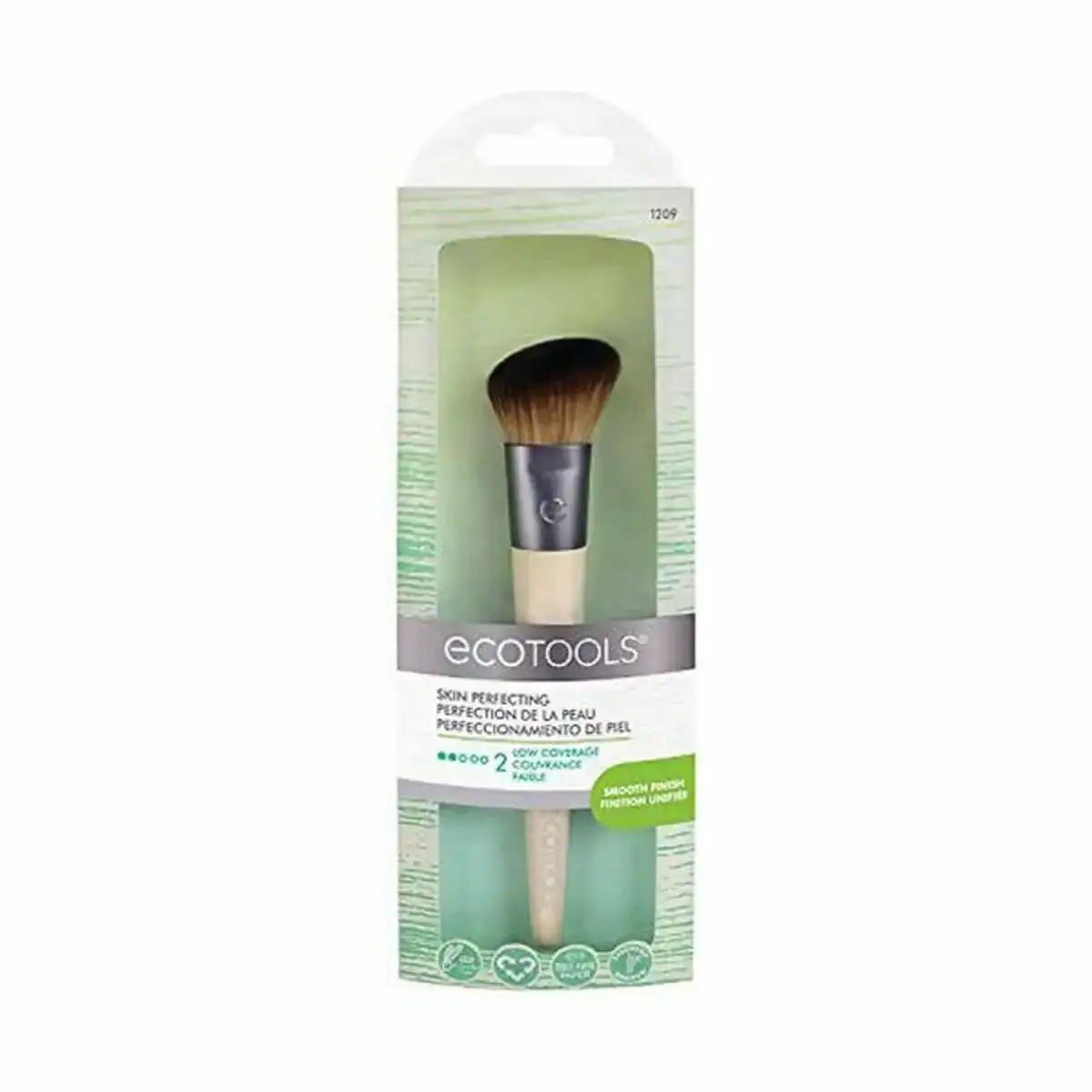 Pinceau de maqullage skin perfection ecotools_7544. DIAYTAR COTE D'IVOIRE - Où Choisir est un Acte d'Amour pour le Côte d'Ivoire. Explorez notre boutique en ligne et choisissez des articles qui célèbrent la culture et l'artisanat du pays.
