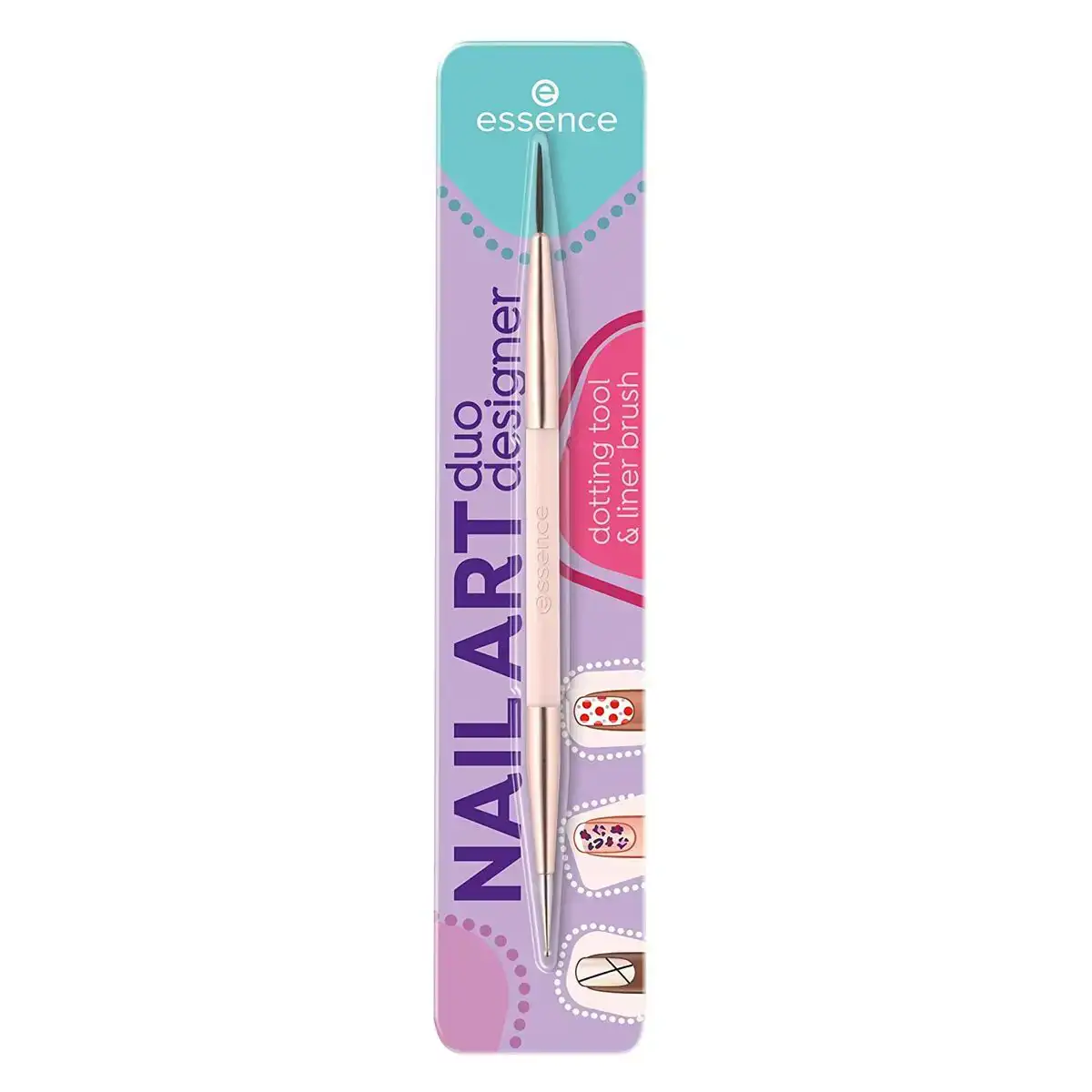 Pinceau essence nail art double ongles_4140. DIAYTAR COTE D'IVOIRE - L'Art de Trouver ce que Vous Aimez. Plongez dans notre assortiment varié et choisissez parmi des produits qui reflètent votre style et répondent à vos besoins.