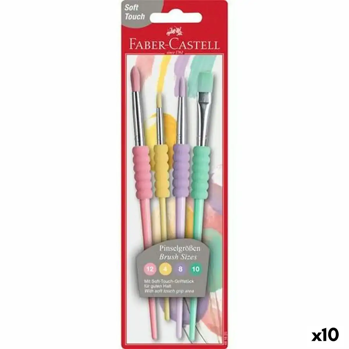 Pinceaux faber castell gateau 4 pieces 10 unites _8403. Bienvenue chez DIAYTAR COTE D'IVOIRE - Où l'Authenticité Rencontre l'Accessibilité. Explorez notre sélection abordable et découvrez des articles qui incarnent l'essence du Côte d'Ivoire.