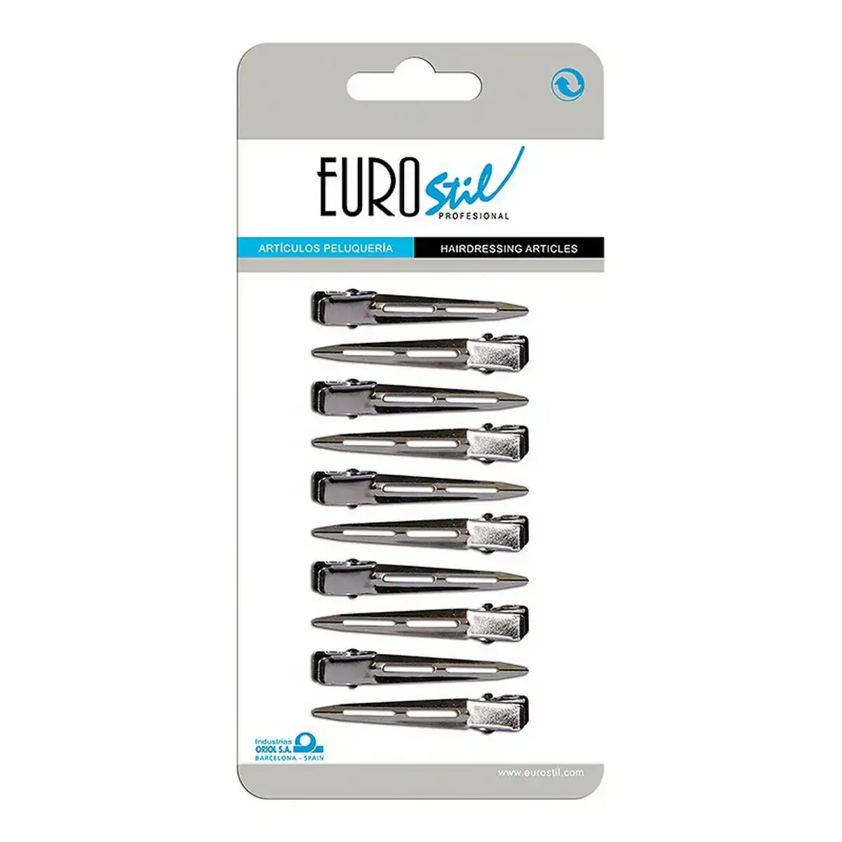 Pinces pour cheveux eurostil 11475 metallique 10 uds _6878. Découvrez DIAYTAR COTE D'IVOIRE - Là où Votre Shopping Prend Vie. Plongez dans notre vaste sélection et trouvez des produits qui ajoutent une touche spéciale à votre quotidien.