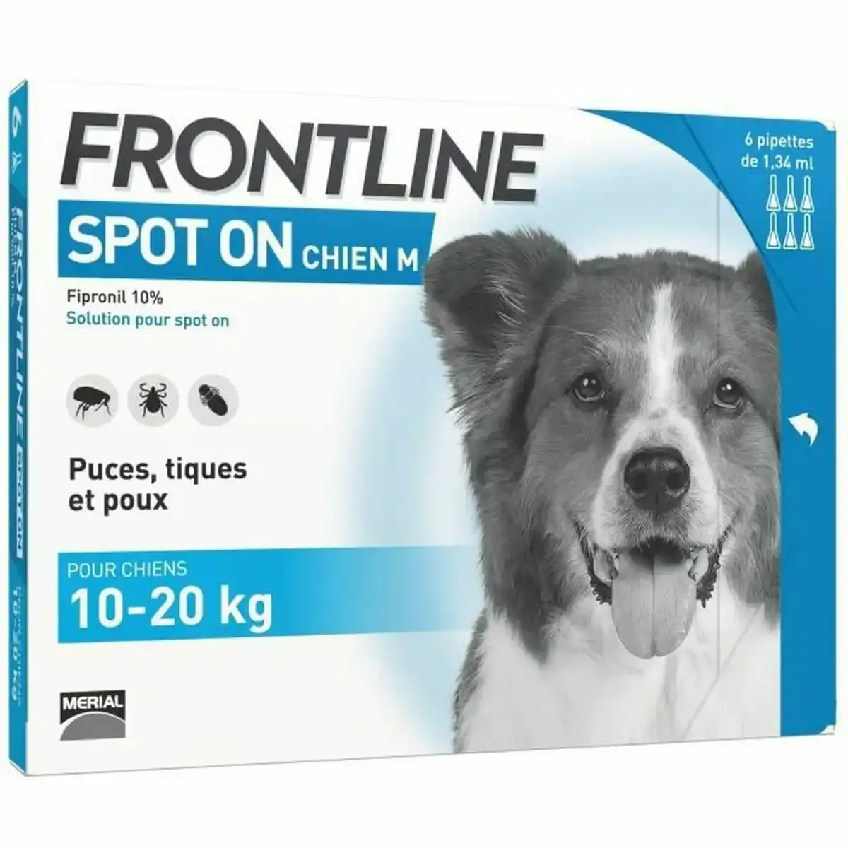 Pipette pour chien frontline spot on 10 20 kg_1660. DIAYTAR COTE D'IVOIRE - L'Art de Choisir, l'Art de S'émerveiller. Explorez notre gamme de produits et laissez-vous émerveiller par des créations authentiques et des designs modernes.