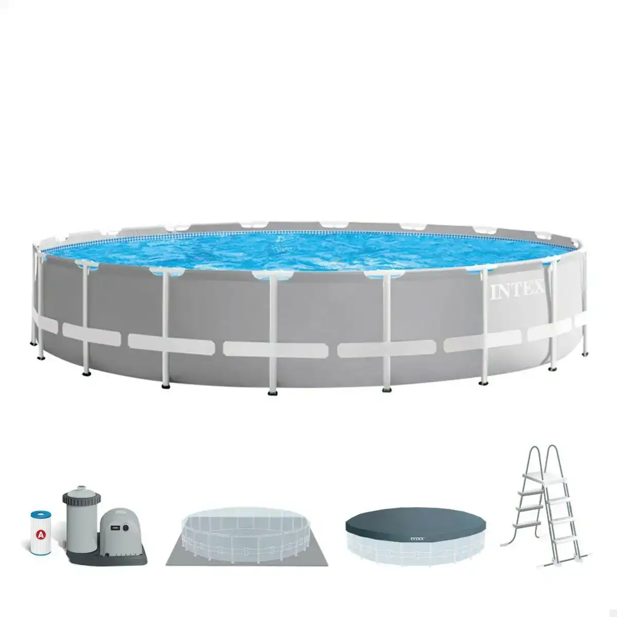 Piscine demontable intex 26756np 610 x 132 x 610 cm_2399. DIAYTAR COTE D'IVOIRE - Votre Passage vers l'Élégance Abordable. Explorez notre collection où chaque produit est choisi pour sa qualité et son accessibilité, incarnant ainsi l'essence du Côte d'Ivoire.
