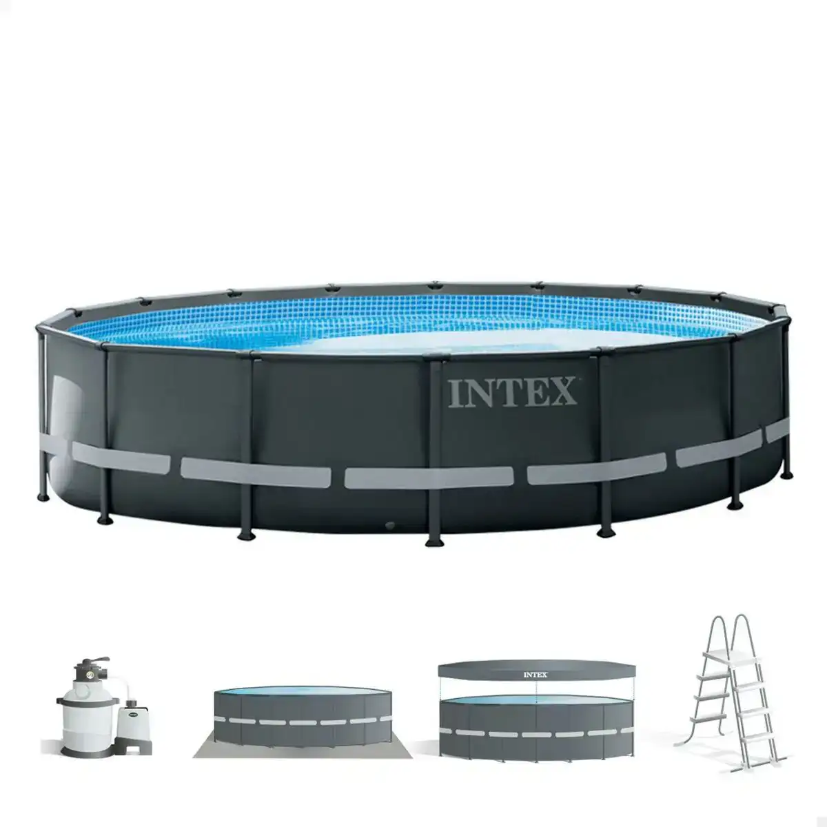 Piscine demontable intex 488 x 122 x 488 cm_8253. DIAYTAR COTE D'IVOIRE - Où Votre Shopping Prend Vie. Explorez notre boutique en ligne pour trouver des articles qui vous ressemblent et qui ajoutent de l'éclat à votre quotidien.