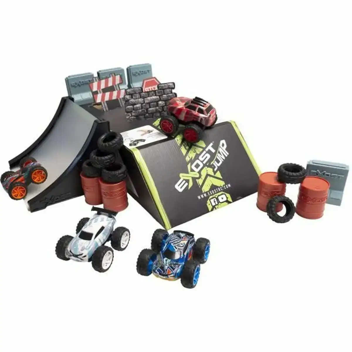 Piste avec rampes exost jump maxi circuit de friction_3095. Bienvenue chez DIAYTAR COTE D'IVOIRE - Où Choisir est une Invitation au Voyage. Explorez notre boutique en ligne et découvrez des produits qui vous transportent dans l'univers du Côte d'Ivoire.