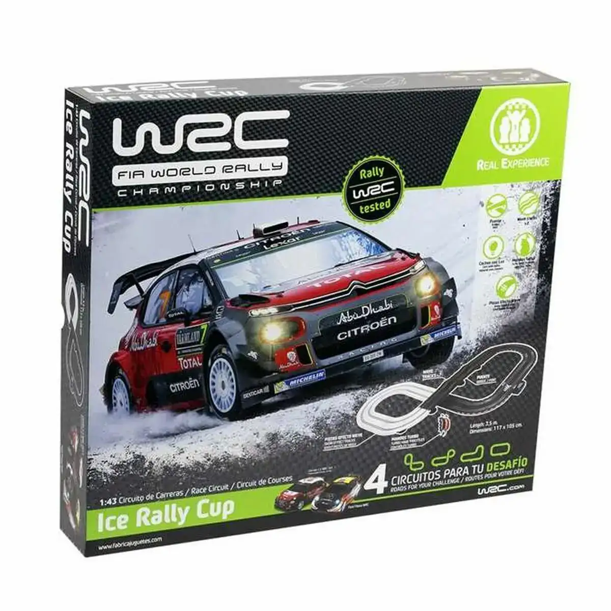 Piste de course ninco wrc ice rally cup 117 x 105 cm_2155. DIAYTAR COTE D'IVOIRE - Votre Source d'Inspiration Shopping. Parcourez nos rayons et trouvez des articles qui vous inspirent, que ce soit pour votre style, votre maison ou votre vie quotidienne.