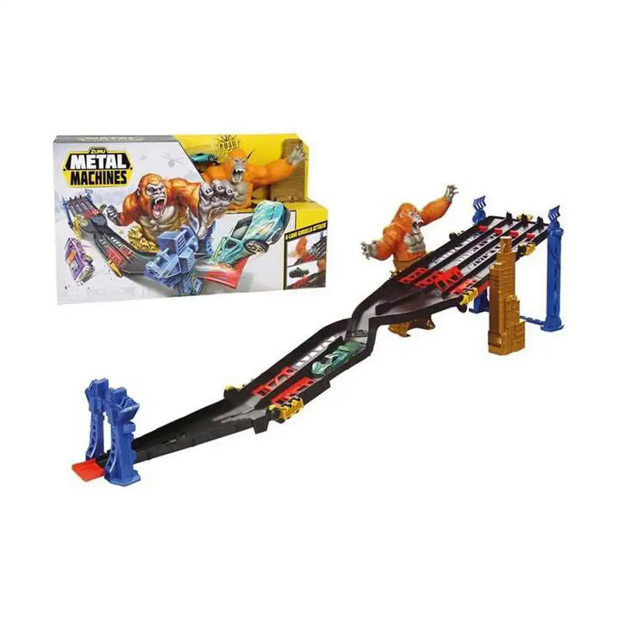 Piste de course zuru metal machines gorilla 53 x 30 x 11 cm voiture_8731. DIAYTAR COTE D'IVOIRE - Là où Chaque Clic Compte. Parcourez notre boutique en ligne et laissez-vous guider vers des trouvailles uniques qui enrichiront votre quotidien.