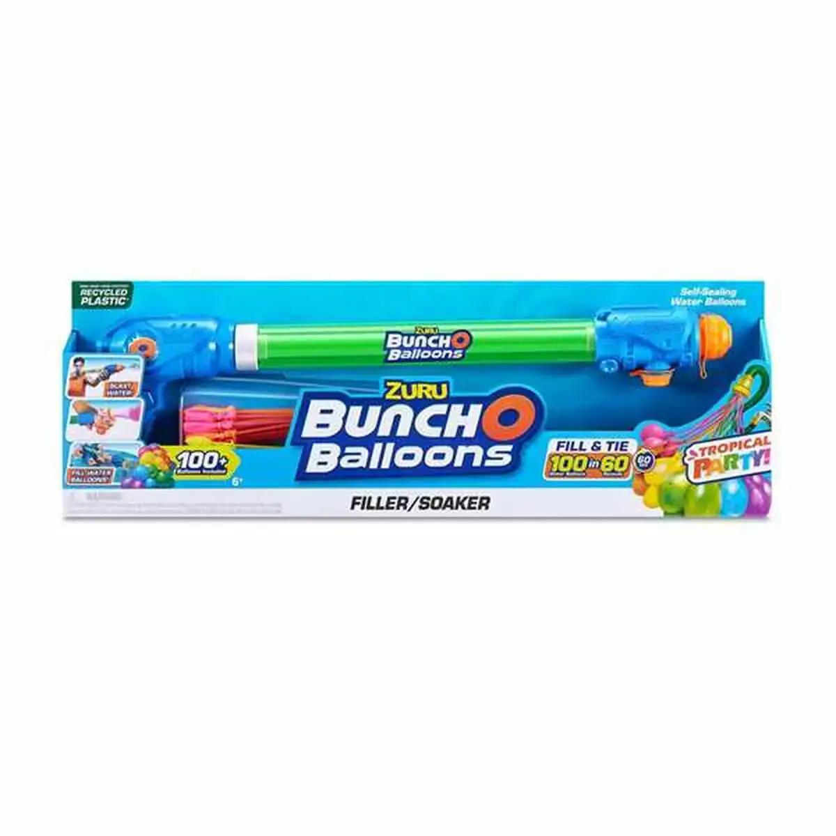 Pistolet a eau buncho balloons tropical party ballons 51 x 14 5 x 5 cm_7274. DIAYTAR COTE D'IVOIRE - Où la Tradition Renouvelée Rencontre l'Innovation. Explorez notre gamme de produits qui fusionnent l'héritage culturel avec les besoins contemporains.