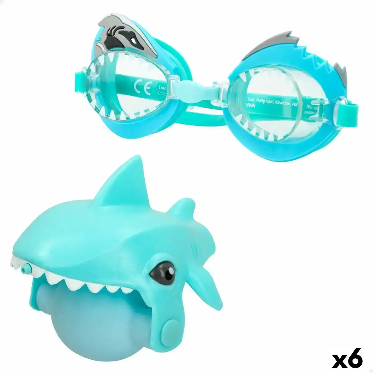 Pistolet a eau eolo shark 13 5 x 5 5 x 3 cm 6 unites _2316. DIAYTAR COTE D'IVOIRE - L'Art de Choisir, l'Art de Vivre. Parcourez notre boutique en ligne et choisissez parmi des produits de qualité qui ajoutent de l'élégance à votre quotidien.