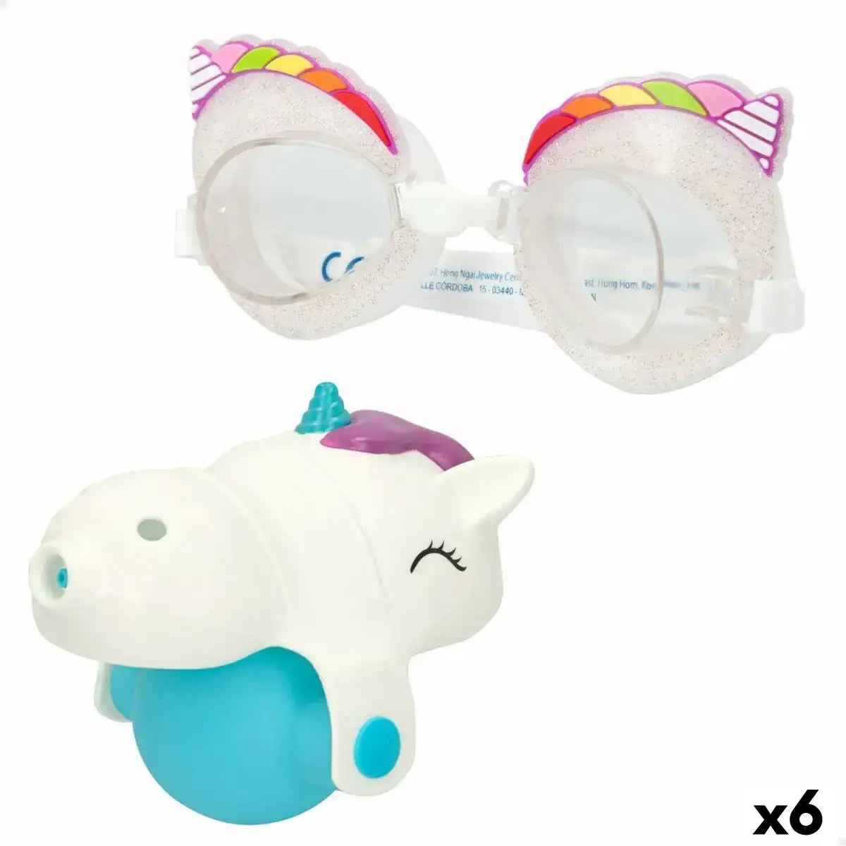 Pistolet a eau eolo unicorn 14 x 6 x 3 cm 6 unites _9005. DIAYTAR COTE D'IVOIRE - Là où la Qualité est Non Négociable. Parcourez notre boutique en ligne pour découvrir des produits qui incarnent le raffinement et l'excellence du Côte d'Ivoire.