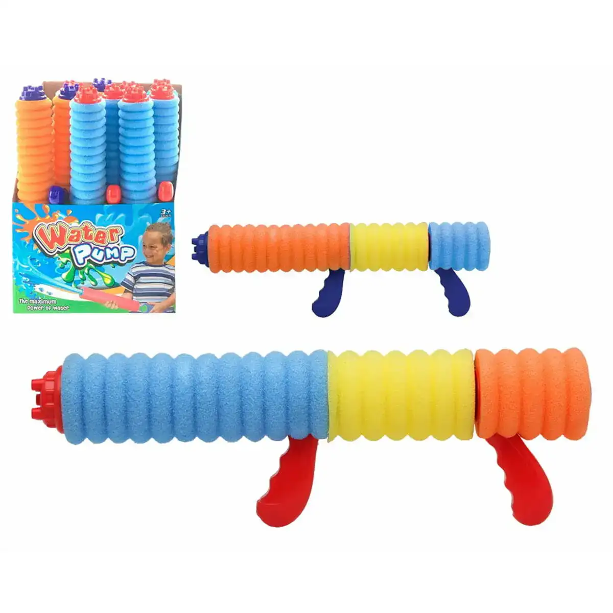 Pistolet a eau feuille de mousse multicouleur 41 x 6 cm_6872. Bienvenue chez DIAYTAR COTE D'IVOIRE - Votre Plateforme Shopping pour Tous. Découvrez un large éventail de produits qui célèbrent la diversité et la beauté du Côte d'Ivoire.