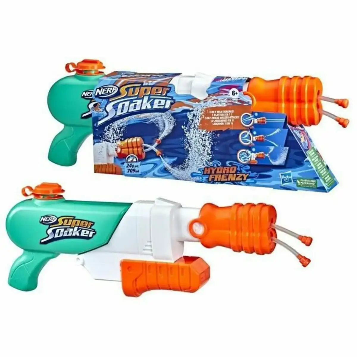 Pistolet a eau nerf supersoaker hydro frenzo_6026. DIAYTAR COTE D'IVOIRE - Votre Passage vers le Raffinement. Plongez dans notre univers de produits exquis et choisissez des articles qui ajoutent une touche de sophistication à votre vie.