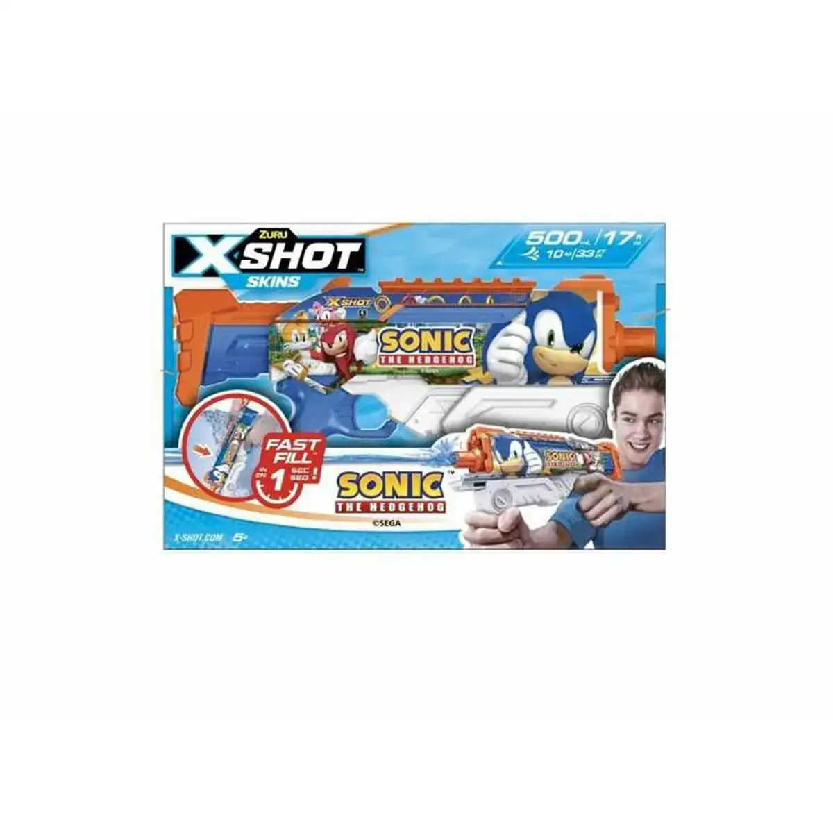 Pistolet a eau sonic x shot skins hyperload 35 x 6 x 23 cm_7965. DIAYTAR COTE D'IVOIRE - Où Votre Shopping Prend Vie. Explorez notre boutique en ligne pour trouver des articles qui vous ressemblent et qui ajoutent de l'éclat à votre quotidien.