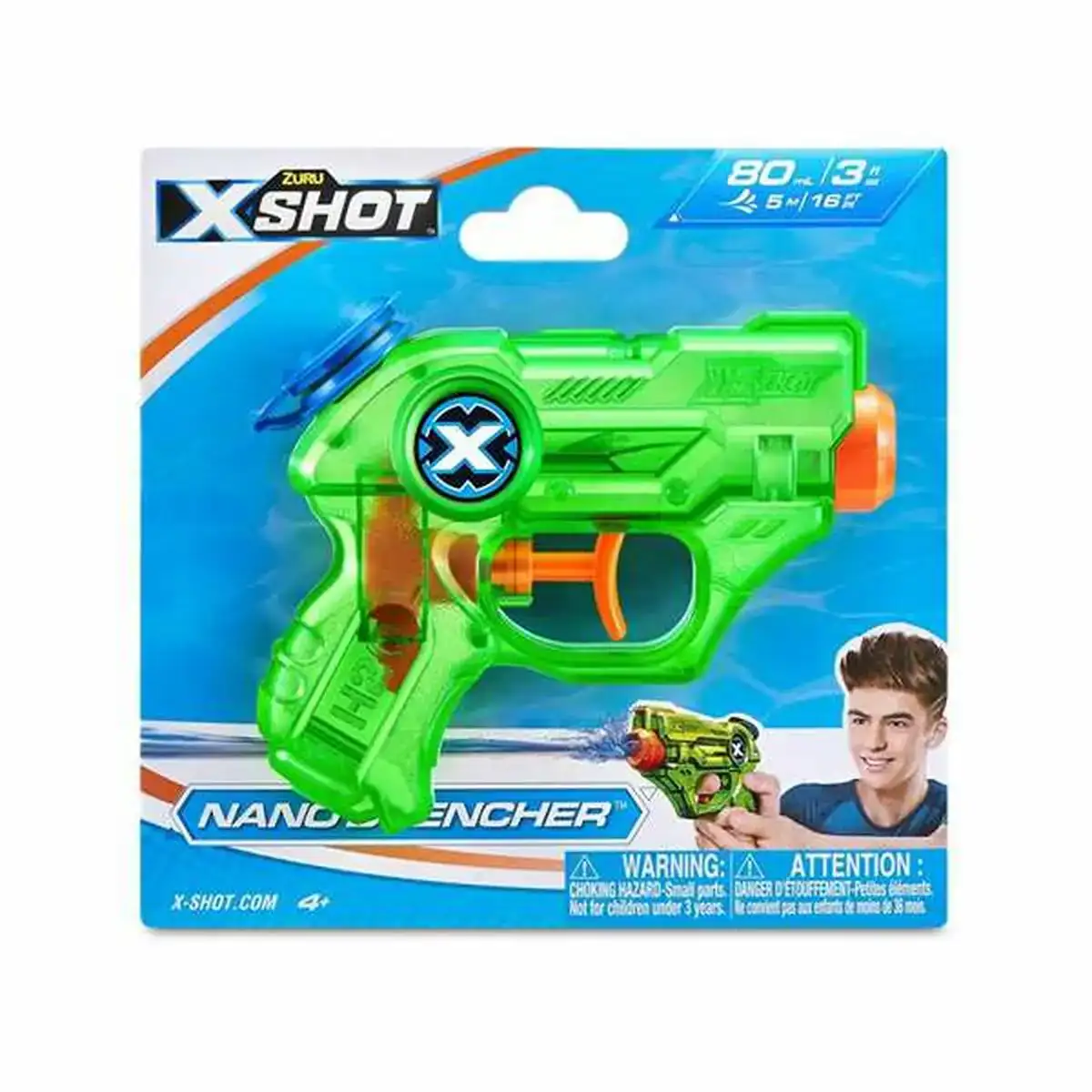 Pistolet a eau x shot warfare 12 cm_7290. DIAYTAR COTE D'IVOIRE - Votre Univers Shopping Éclectique. Explorez nos offres variées et découvrez des articles qui embrassent la diversité et la polyvalence de vos besoins.
