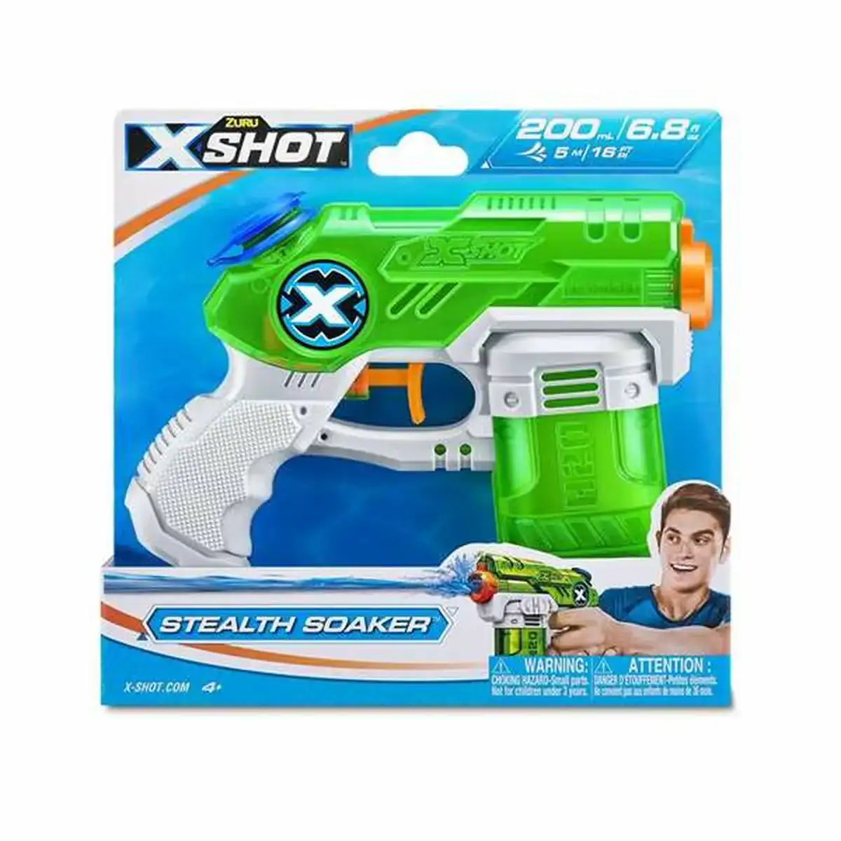 Pistolet a eau x shot warfare mini stealth soaker 20 x 4 x 19 cm_1436. DIAYTAR COTE D'IVOIRE - Votre Portail vers l'Extraordinaire. Parcourez nos collections et découvrez des produits qui vous emmènent au-delà de l'ordinaire, créant une expérience de shopping mémorable.
