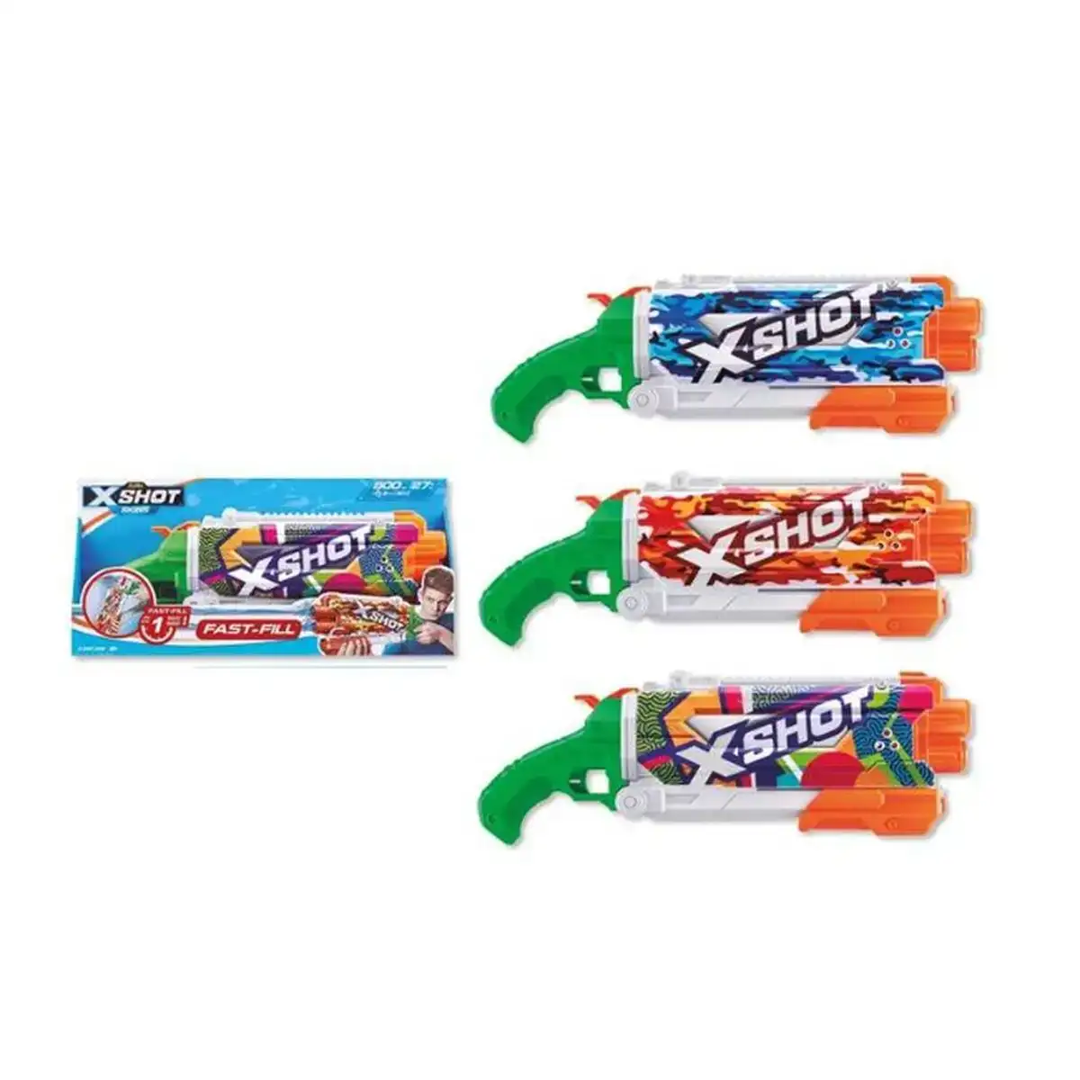 Pistolet a eau zuru x shot skins pump action fast fill 49 x 18 x 6 cm_6816. DIAYTAR COTE D'IVOIRE - L'Art du Shopping Sublime. Naviguez à travers notre catalogue et choisissez parmi des produits qui ajoutent une touche raffinée à votre vie quotidienne.