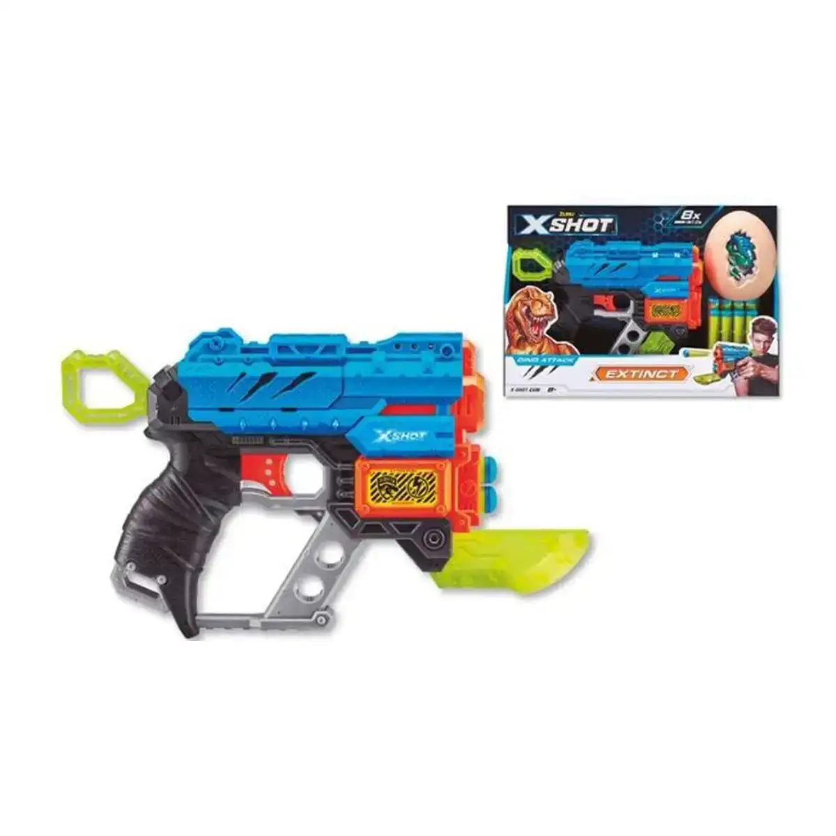 Pistolet a flechettes zuru x shot dino attack extinct 21 cm_1606. Entrez dans l'Univers de DIAYTAR COTE D'IVOIRE - Où le Shopping Devient une Découverte. Explorez nos rayons et dénichez des trésors qui illuminent votre quotidien.