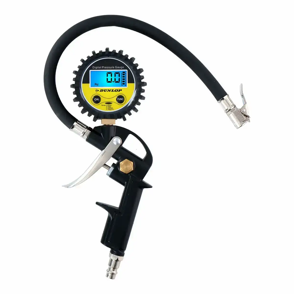Pistolet de gonflage avec manometre dunlop numerique_2507. DIAYTAR COTE D'IVOIRE - Là où Chaque Achat Contribue à un Rêve. Naviguez à travers notre boutique en ligne et soutenez des artisans talentueux tout en acquérant des trésors.