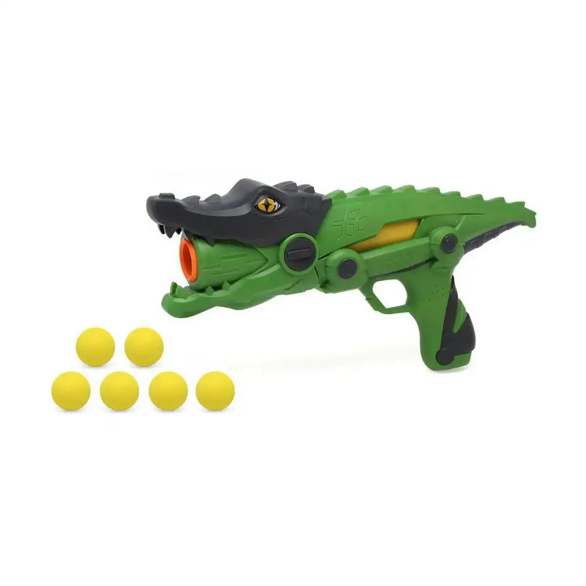 Pistolet lance balles crocodile_6430. DIAYTAR COTE D'IVOIRE - Où Chaque Produit a son Histoire. Découvrez notre gamme de produits, chacun portant en lui le récit de l'artisanat et de la passion, pour vous offrir une expérience de shopping authentique.