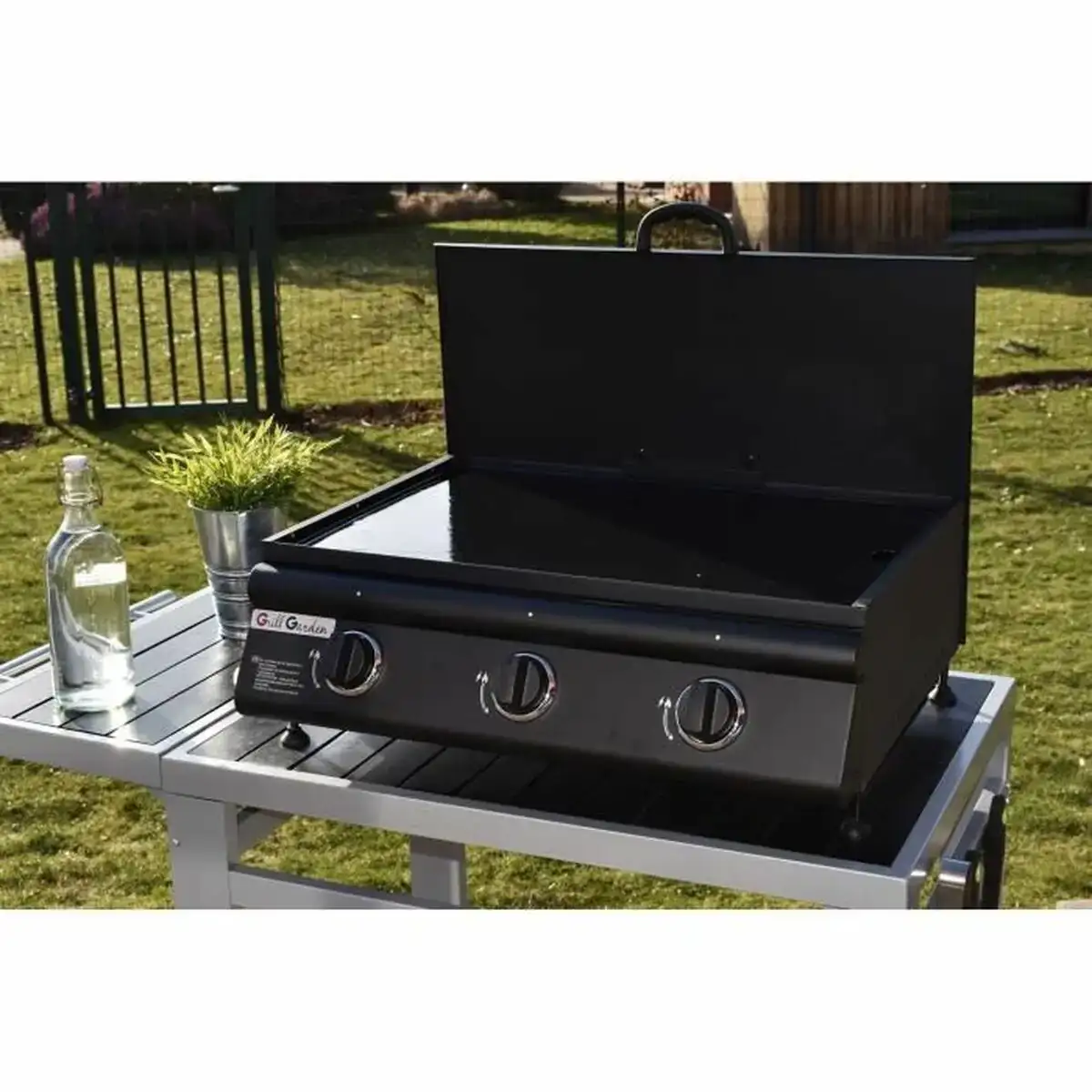 Plancha au gaz grill garden castella noir mat_6120. DIAYTAR COTE D'IVOIRE - Là où Chaque Achat a du Sens. Explorez notre gamme et choisissez des produits qui racontent une histoire, du traditionnel au contemporain.