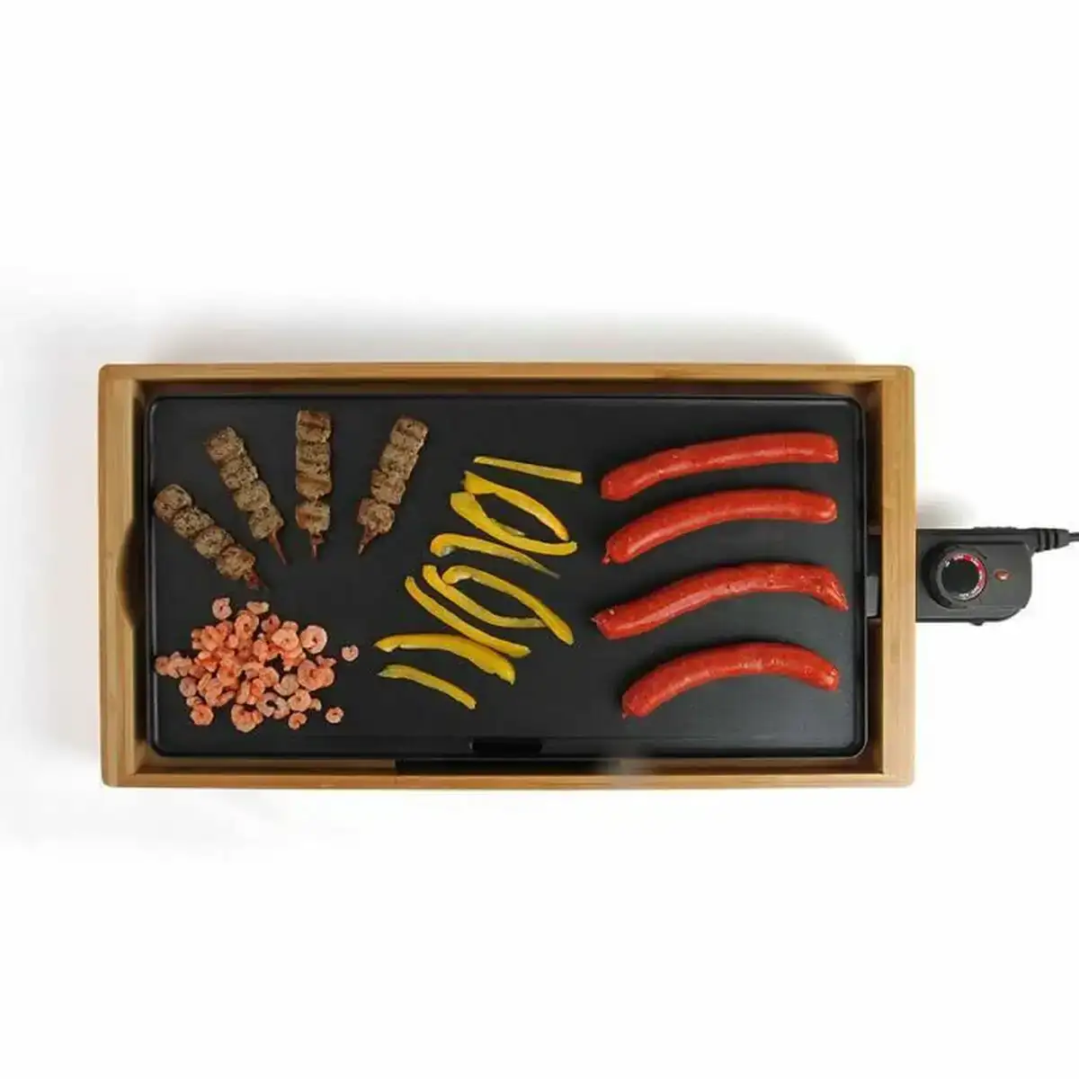 Plancha grill livoo_9223. DIAYTAR COTE D'IVOIRE - Où Choisir Rime avec Qualité. Découvrez notre sélection soigneusement conçue et choisissez des articles qui incarnent l'excellence et l'innovation.