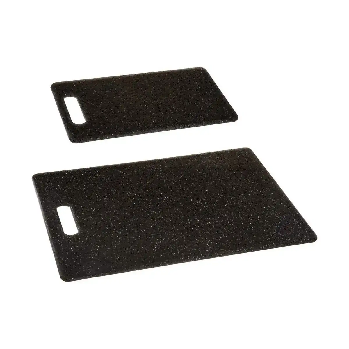 Planche a decouper 5five 2 pieces noir polypropylene_2809. DIAYTAR COTE D'IVOIRE - Votre Source de Découvertes Shopping. Découvrez des trésors dans notre boutique en ligne, allant des articles artisanaux aux innovations modernes.