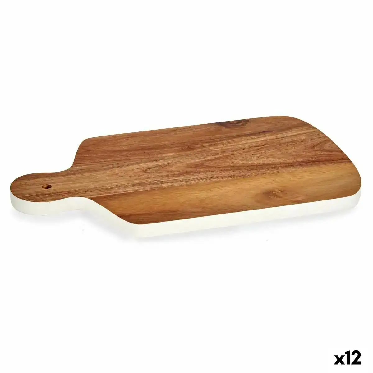Planche a decouper blanc bois d acacia 21 5 x 1 5 x 33 5 cm 12 unites _8626. DIAYTAR COTE D'IVOIRE - L'Art de Vivre l'Excellence au Quotidien. Explorez notre gamme et choisissez des produits qui ajoutent une note de prestige à votre vie.