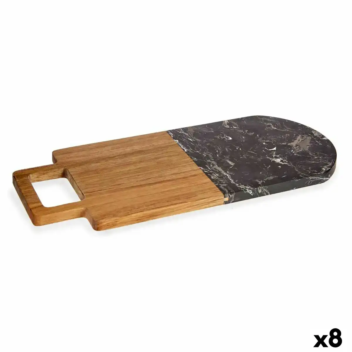 Planche a decouper noir marbre bois d acacia 18 x 1 5 x 38 cm 8 unites _8836. DIAYTAR COTE D'IVOIRE - Votre Plateforme Shopping, Votre Choix Éclairé. Explorez nos offres et choisissez des articles de qualité qui reflètent votre style et vos valeurs.
