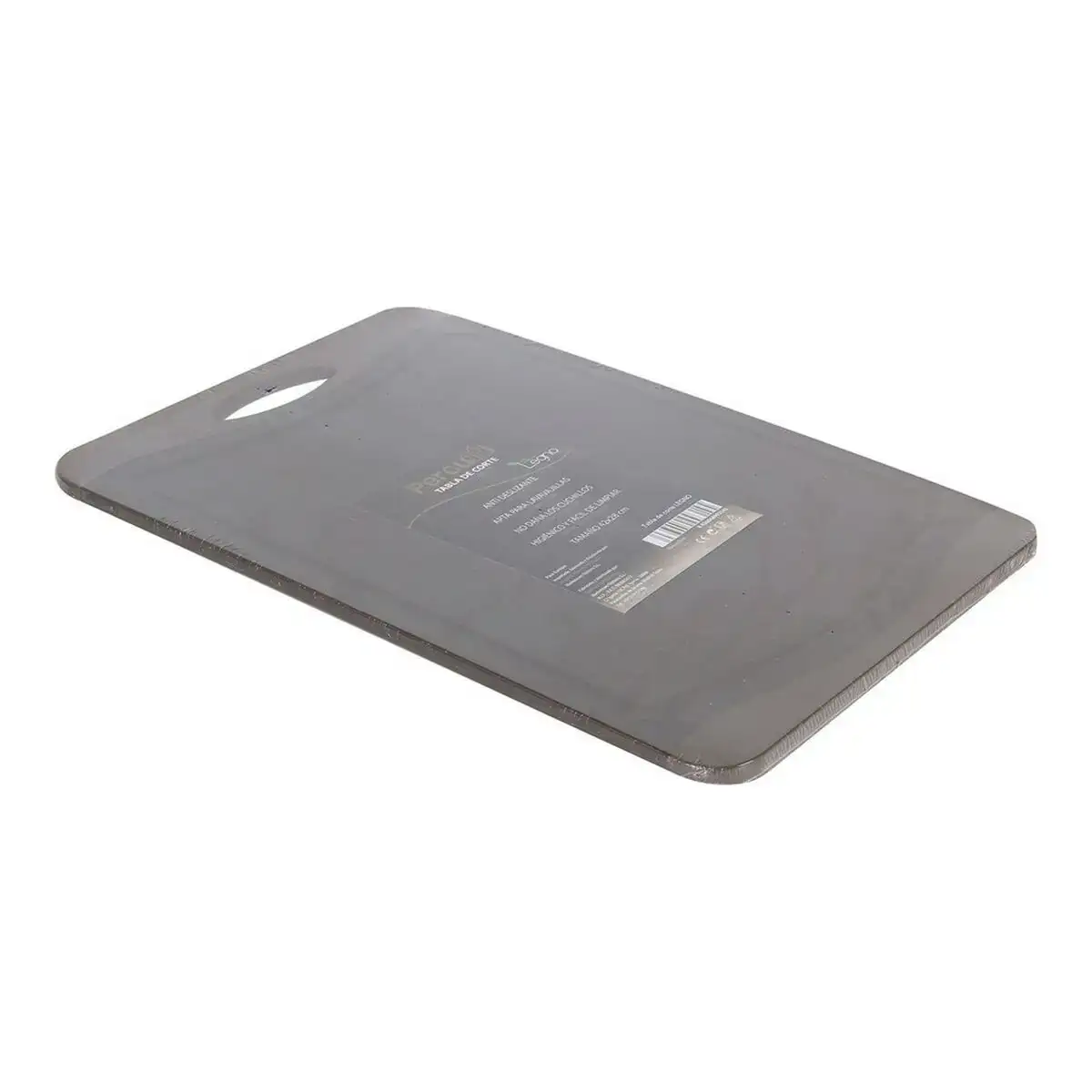 Planche a decouper percutti legno gris polypropylene 42 x 29 x 1 cm _2153. DIAYTAR COTE D'IVOIRE - L'Art de Choisir, l'Art de S'émerveiller. Explorez notre gamme de produits et laissez-vous émerveiller par des créations authentiques et des designs modernes.