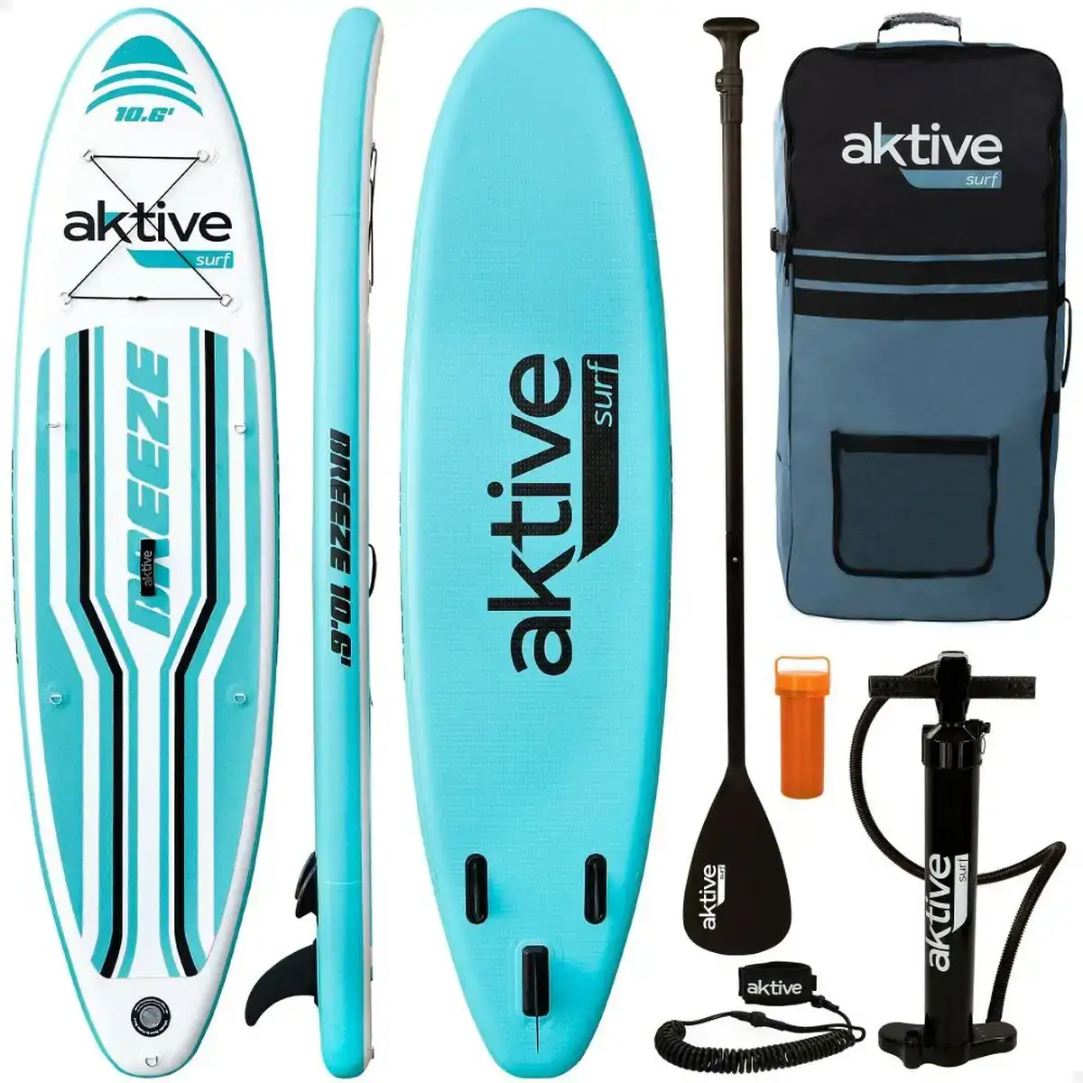 Planche de paddle surf gonflable avec accessoires aktive breeze_6836. DIAYTAR COTE D'IVOIRE - Où Choisir est un Plaisir. Explorez notre boutique en ligne et choisissez parmi des produits de qualité qui satisferont vos besoins et vos goûts.